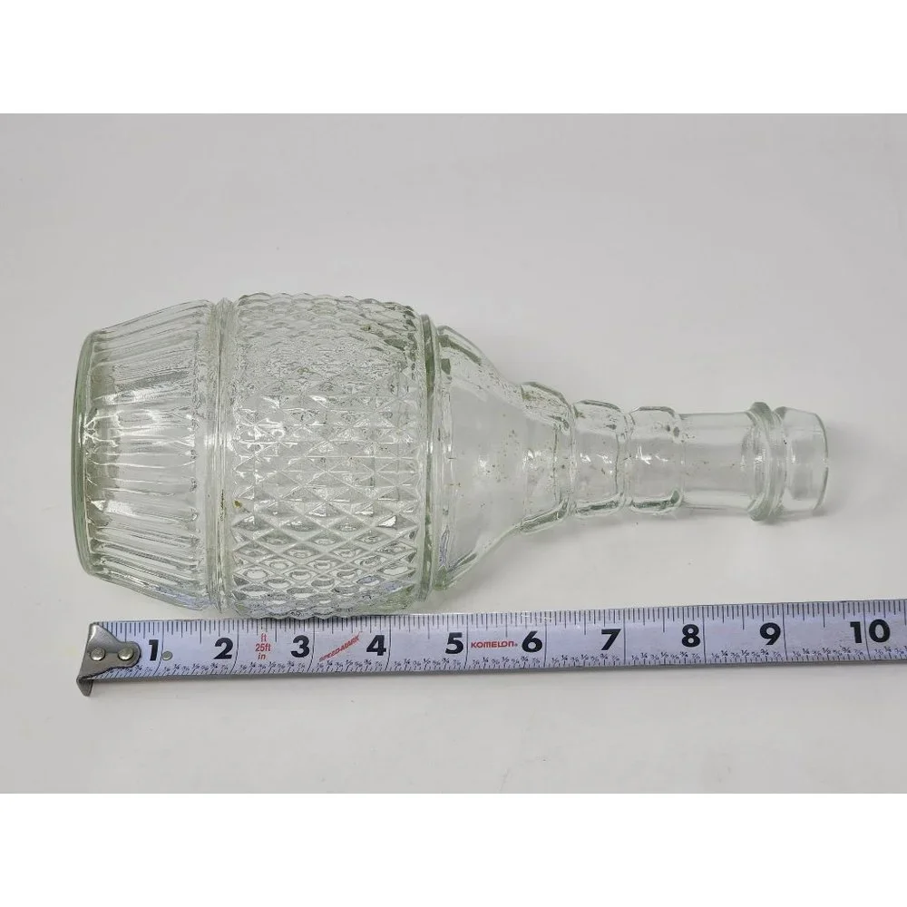 Vintage‎ Anchor Hocking Wexford Old Fashioned Tumblers & Mogan David Decanter